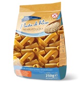 PIACERI MEDITERRANEI PASTA RISO RIGATONI 250 G - Farmapanda Srl