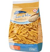 PIACERI MEDITERRANEI PASTA RISO PENNE RIGATE 250 G - Farmapanda Srl