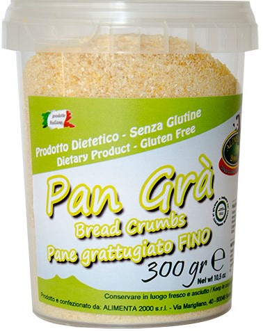 PAN GRA' PANE GRATTUGIATO FINO FRESELLE DEL VESUVIO 300 G - Farmapanda Srl