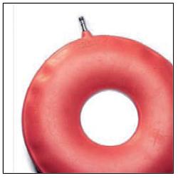 CIAMBELLA PER INVALIDI GONFIABILE IN GOMMA TEAM DELUXE IN SACCHETTO DIAMETRO 40 CM 1 PEZZO - Farmapanda Srl
