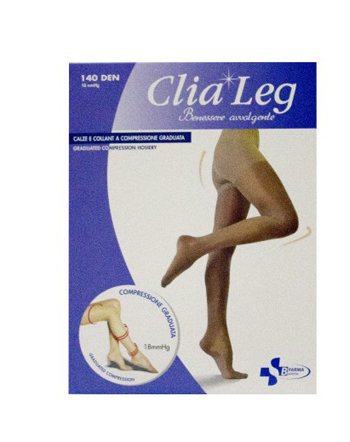 COLLANT CLIALEG CALIBRATO 140 DENARI COLORE VISONE TAGLIA 4 - Farmapanda Srl