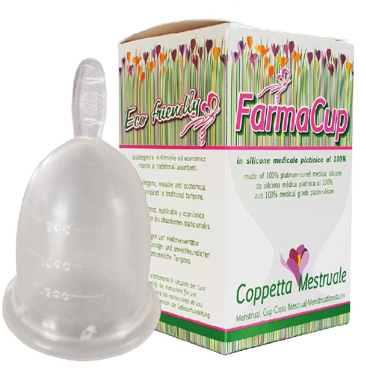COPPETTA MESTRUALE FARMACUP GRANDE - Farmapanda Srl