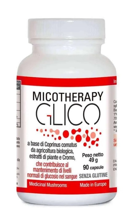 MICOTHERAPY GLICO 90 CAPSULE VEGETALI - Farmapanda Srl