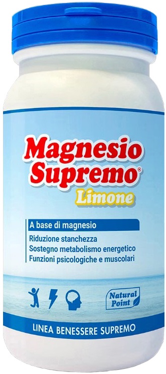MAGNESIO SUPREMO LIMONE POLVERE 150 G - Farmapanda Srl