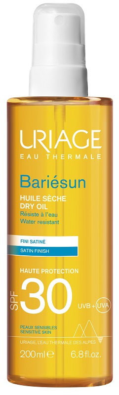 URIAGE EAU THERMALE BARIESUN SPF30 HUILE SECHE SUBLIMATRICE 200 ML - Farmapanda Srl