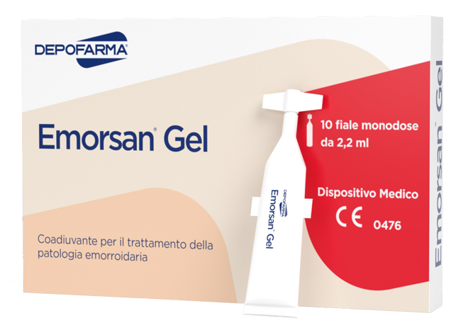 EMORSAN GEL 10 FIALE MONODOSE DA 2,2 ML - Farmapanda Srl