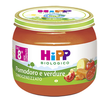 HIPP BIO HIPP BIO OMOGENEIZZATO SUGO POMODORO VERDURE 2X80 G - Farmapanda Srl
