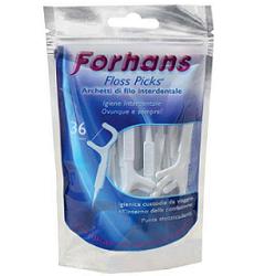 FORHANS ARCHETTI INTERDENTALI FLOSS PICKS 36PZ - Farmapanda Srl