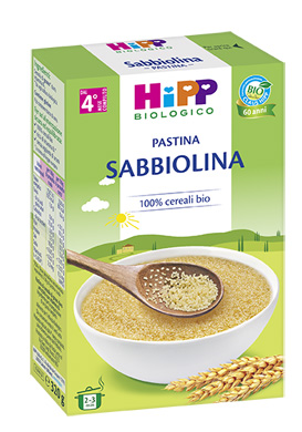 HIPP BIO PASTINA SABBIOLINA 320 G - Farmapanda Srl