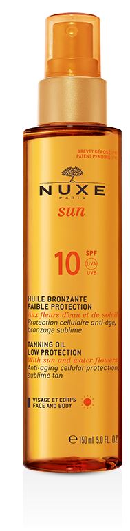 NUXE SUN OLIO SOLARE VISO E CORPO SPF10 150 ML - Farmapanda Srl