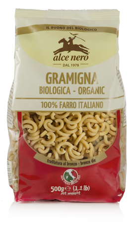 GRAMIGNA 100% SFARINATO DI FARRO BIO 500 G - Farmapanda Srl