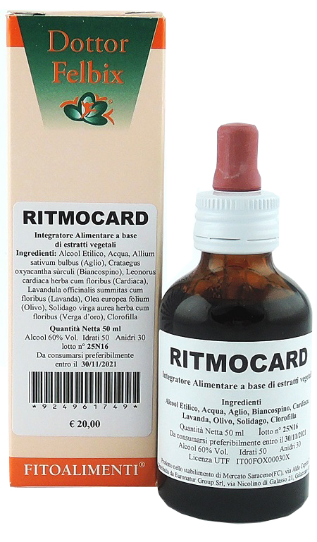 RITMOCARD GOCCE 50 ML - Farmapanda Srl