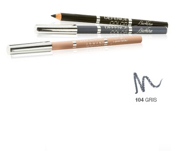 DEFENCE COLOR BIONIKE MATITA OCCHI KOHL & KAJAL 104 GRIS - Farmapanda Srl