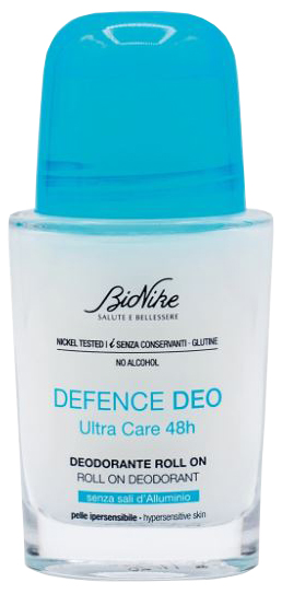 DEFENCE DEO ULTRA CARE ROLL-ON SENZA SALI D'ALLUMINIO 50 ML - Farmapanda Srl