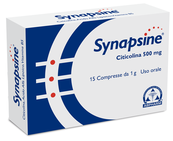 SYNAPSINE BLISTER 15 COMPRESSE ASTUCCIO 15 G - Farmapanda Srl