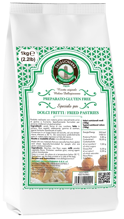 PREPARATO SPECIALE PER DOLCI FRITTI 1 KG - Farmapanda Srl