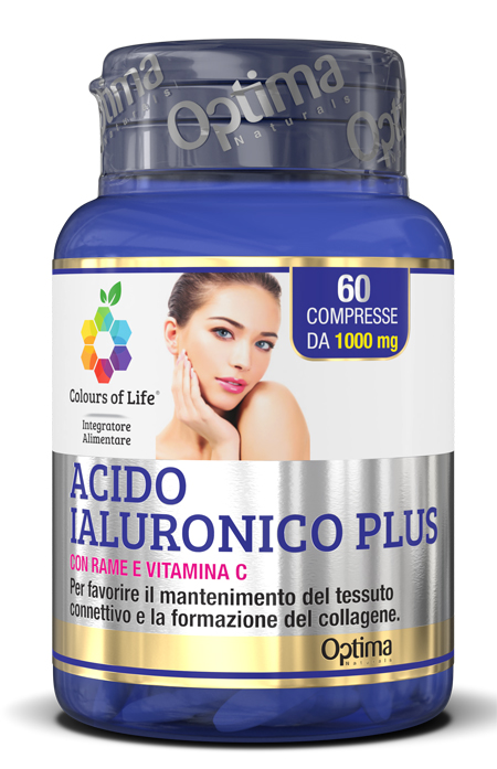 COLOURS OF LIFE ACIDO IALURONICO PLUS 60 COMPRESSE 1000 MG - Farmapanda Srl