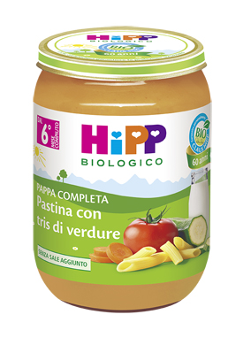 HIPP BIO HIPP BIO PAPPA PRONTA PAST TRIS DI VERDURE 190 G - Farmapanda Srl