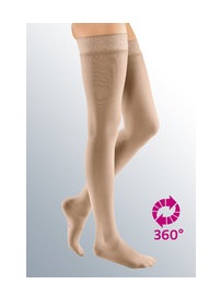MEDIVEN PLUS/2 COSCIA AUTOREGGENTE CORTA 199 BEIGE 4 - Farmapanda Srl