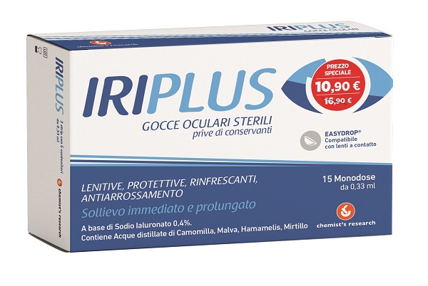 IRIPLUS EASYDROP 0,4% COLLIRIO 15 FLACONCINI MONODOSE DA 0,33 ML - Farmapanda Srl