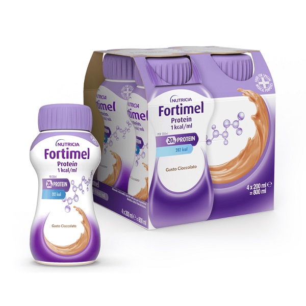 FORTIMEL CIOCCOLATO 4 X 200 ML - Farmapanda Srl