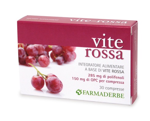 VITE ROSSA 30 COMPRESSE - Farmapanda Srl