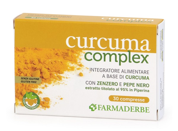 CURCUMA COMPLEX 30 COMPRESSE - Farmapanda Srl