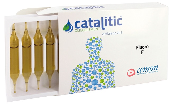 CATALITIC OLIGOELEMENTI FLUORO F 20 FIALE DA 2 ML - Farmapanda Srl