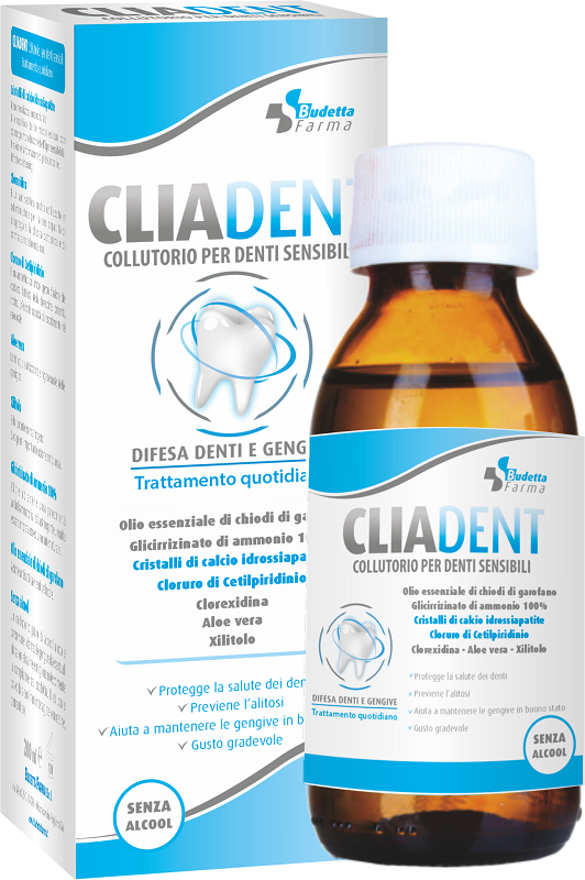 CLIADENT COLLUTORIO DENTI SENSIBILI 200 ML - Farmapanda Srl
