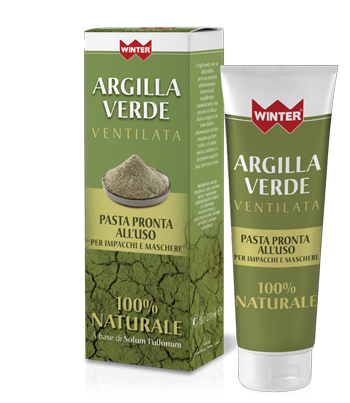 WINTER ARGILLA VERDE VENTILATA PRONTA ALL'USO 250 ML - Farmapanda Srl