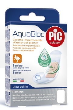 CEROTTO PIC AQUABLOC 10X6 STERILE ANTIBATTERICO 5 PEZZI - Farmapanda Srl