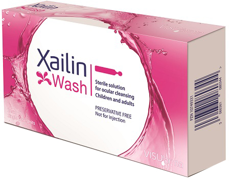 XAILIN WASH SOLUZIONE STERILE OCULARE 20 FLACONCINI 5 ML MONODOSE - Farmapanda Srl