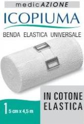 ICOPIUMA BENDA ELASTICA UNIVERSALE CM 5X4,5 MT 1 PEZZO - Farmapanda Srl