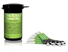 STRISCE MISURAZIONE GLICEMIA ONETOUCH SELECT PLUS 25 STRISCE - Farmapanda Srl