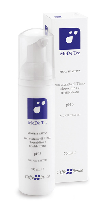 MODE' TEC MOUSSE ATTIVA 70 ML - Farmapanda Srl