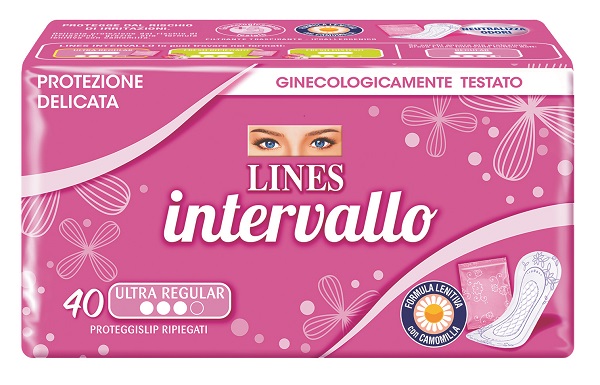 PROTEGGISLIP LINES INTERVALLO RIPIEGATO 40 PEZZI - Farmapanda Srl
