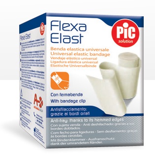 BENDA ELASTICA PIC BIANCA 10X4,5M FUSTELLA - Farmapanda Srl