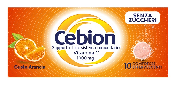 CEBION EFFERVESCENTE VIT C SENZA ZUCCHERO 10 COMPRESSE - Farmapanda Srl