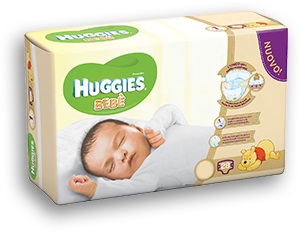PANNOLINO HUGGIES EXTRA CARE BEBE' BASE 1 28 PEZZI - Farmapanda Srl