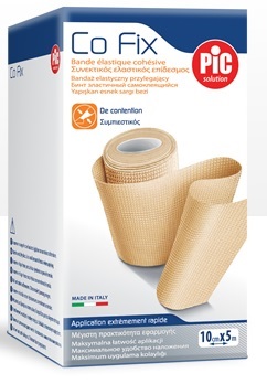 BENDA ELASTICA PIC CO FIX AUTOADESIVA 6X5CM MEDIUM - Farmapanda Srl