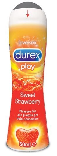 DUREX FRAGOLA GEL LUBRIFICANTE 50 ML - Farmapanda Srl