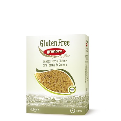 GLUTEN FREE GRANORO TUBETTI 400 G - Farmapanda Srl