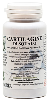CARTILAGINE DI SQUALO 100 CAPSULE - Farmapanda Srl