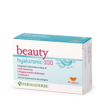 BEAUTY HYALURONIC 100 30 CAPSULE - Farmapanda Srl
