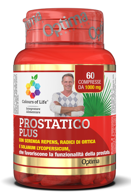 COLOURS OF LIFE PROSTATICO PLUS 60 COMPRESSE 1000 MG - Farmapanda Srl