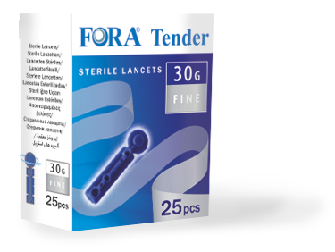 LANCETTE PUNGIDITO FORA TENDER 30 GAUGE 25 PEZZI - Farmapanda Srl