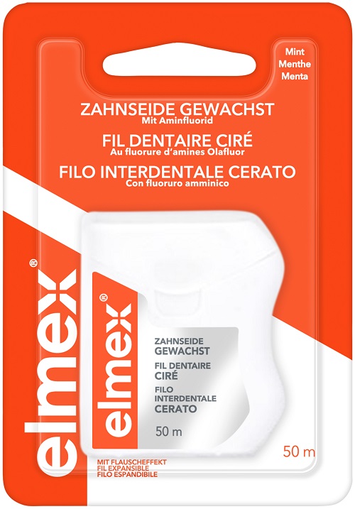 ELMEX FILO INTERDENTALE CERATO 50 METRI - Farmapanda Srl