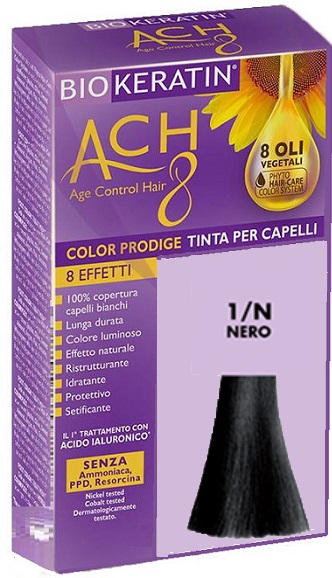 BIOKERATIN ACH8 COLOR PRODIGE 1/N NERO - Farmapanda Srl