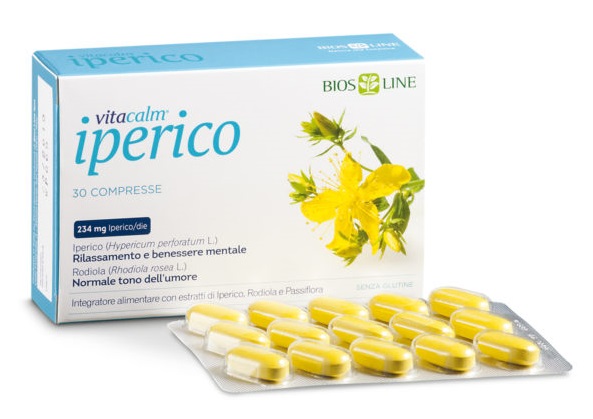 VITACALM IPERICO 30 COMPRESSE - Farmapanda Srl