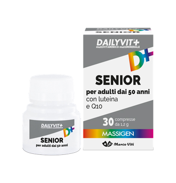 MASSIGEN SENIOR MULTIVITAMINICO E MULTIMINERALE 30 COMPRESSE RIVESTITE - Farmapanda Srl